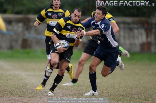 2012-10-14 Rugby Union Milano-Rugby Grande Milano 1855